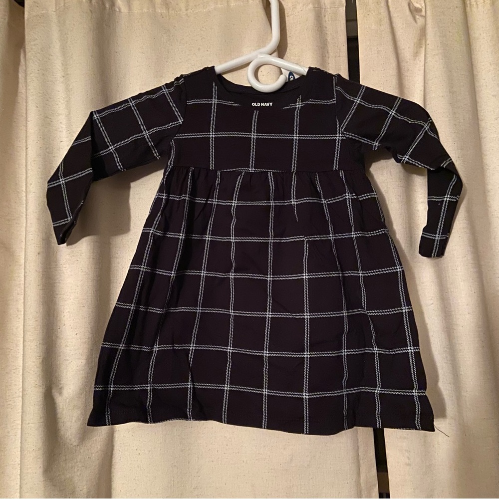 NWOT CARTERS WINDOWPANE TUNIC DRESS